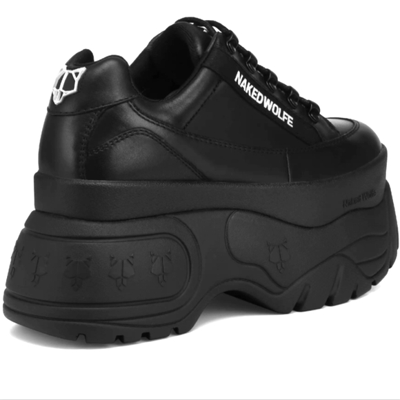 🔥 NAKED WOLFE🔥 Sprinter Platform Sneaker Size 41 UK 10 USA - Picture 2 of 6